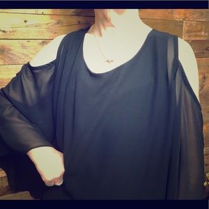 Classic black  Ruby Ribbon top